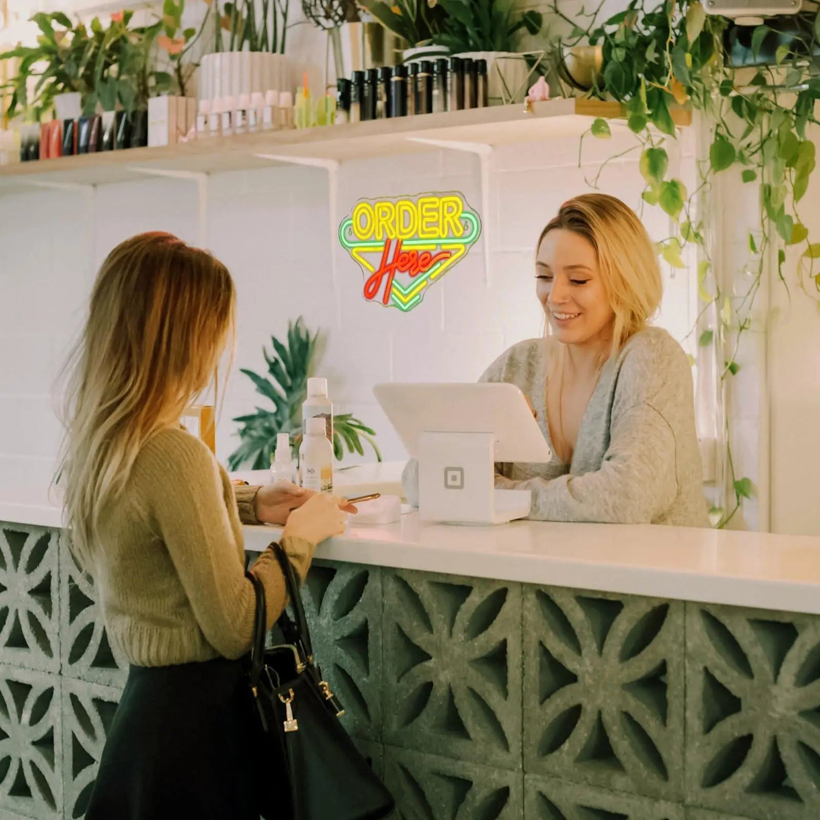 Order Here Neon Sign