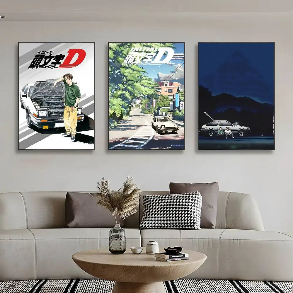 Initial D Wall Poster
