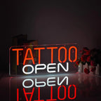 Tattoo Open Neon Sign