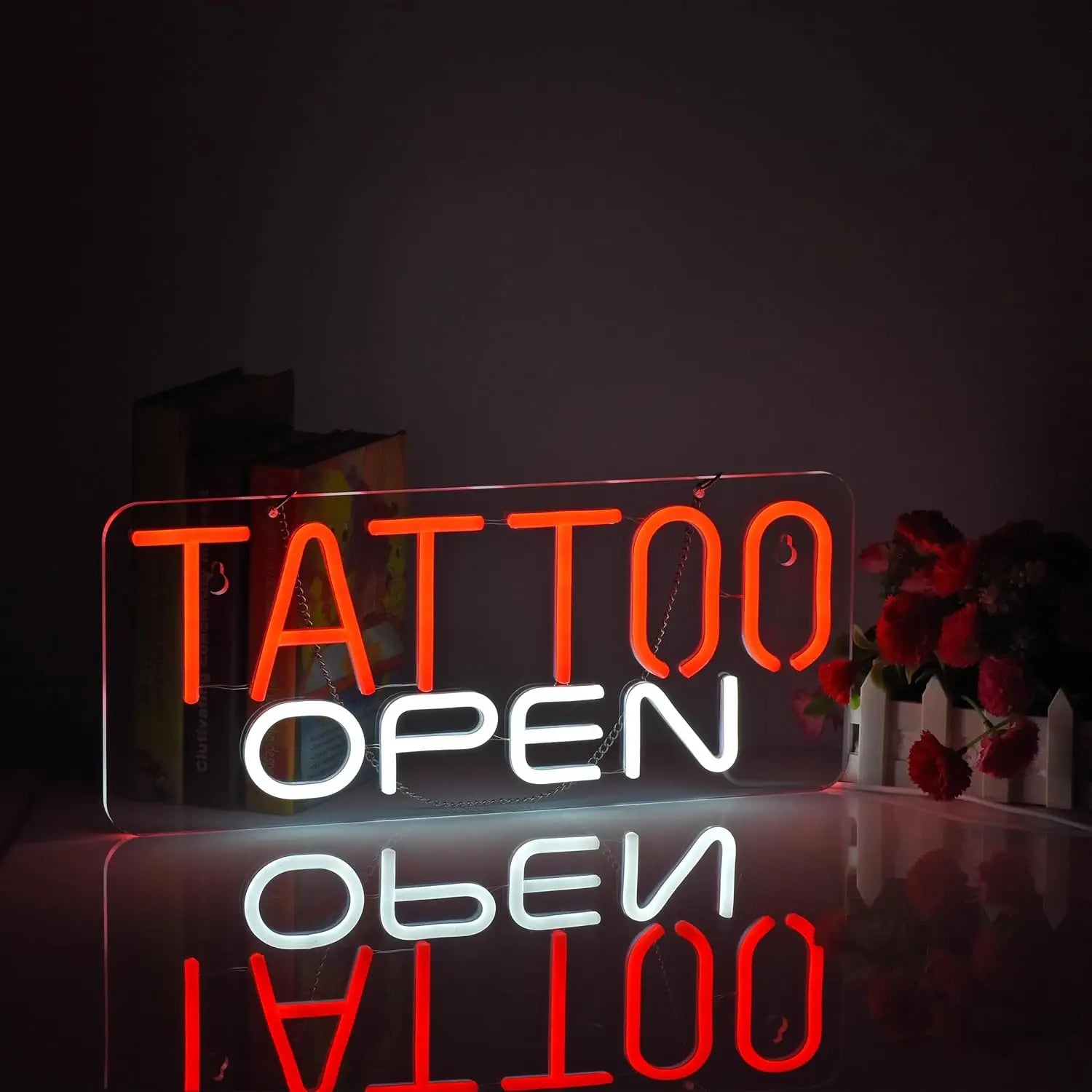 Tattoo Open Neon Sign