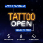 Tattoo Open Neon Sign
