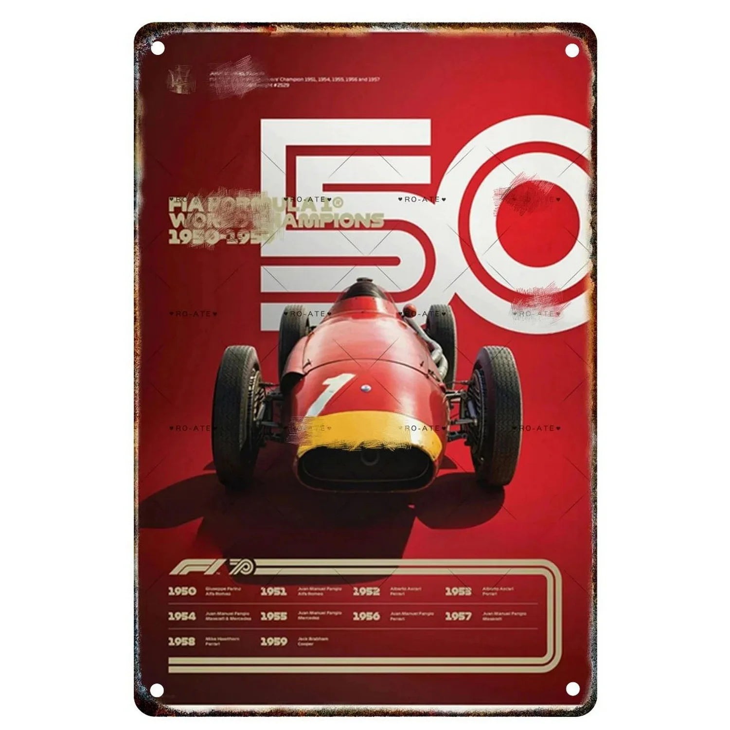 Legend Cars Wall Posters