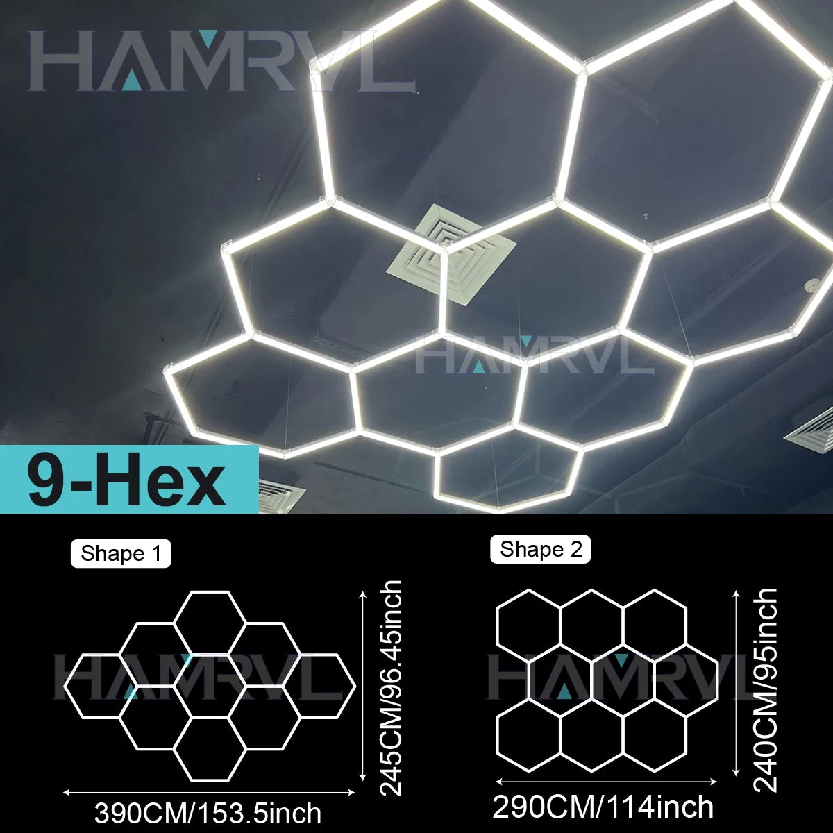 Hexagonal Neon Light