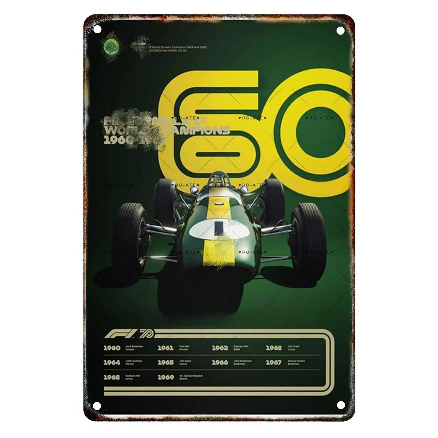 Legend Cars Wall Posters