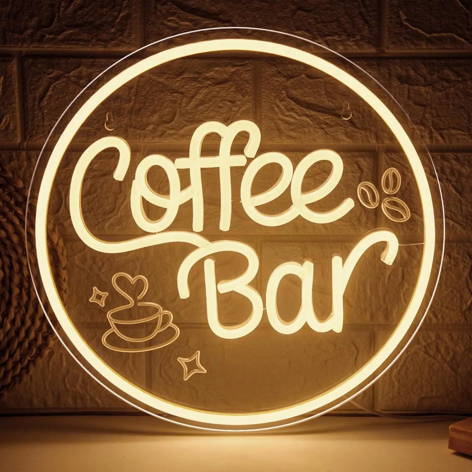 Home Coffee Neon Sign