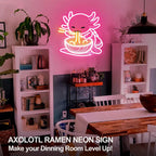 Axolotl Neon Sign