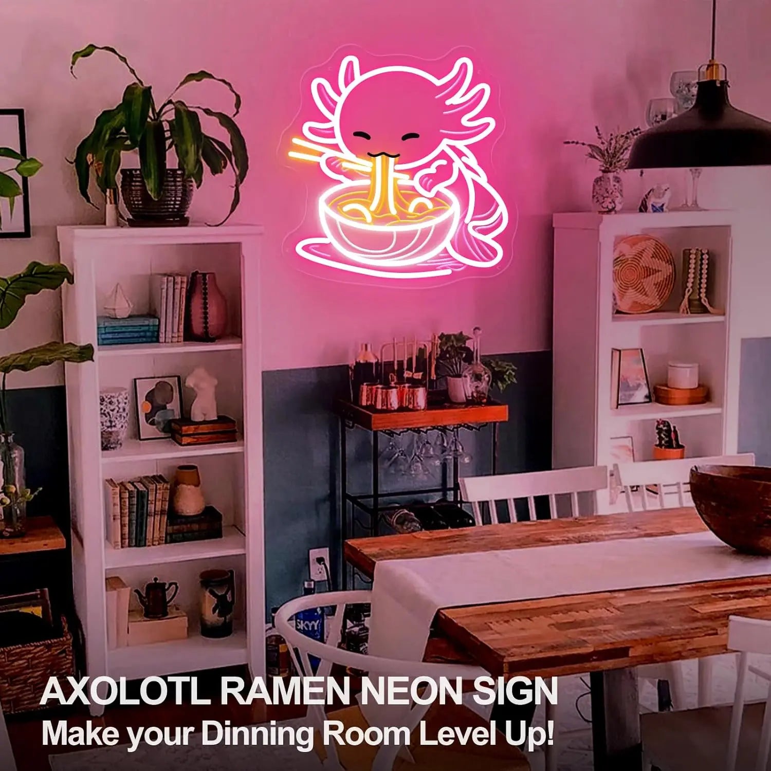 Axolotl Neon Sign