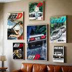 Initial D Takumi Posters