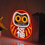 Daruma Neon Sign