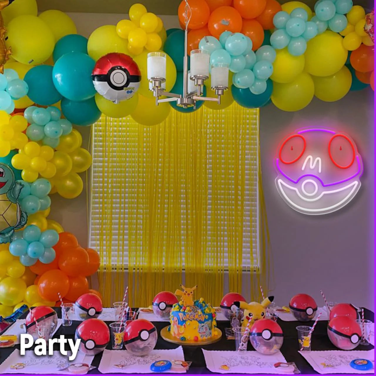 Masterball Neon Sign