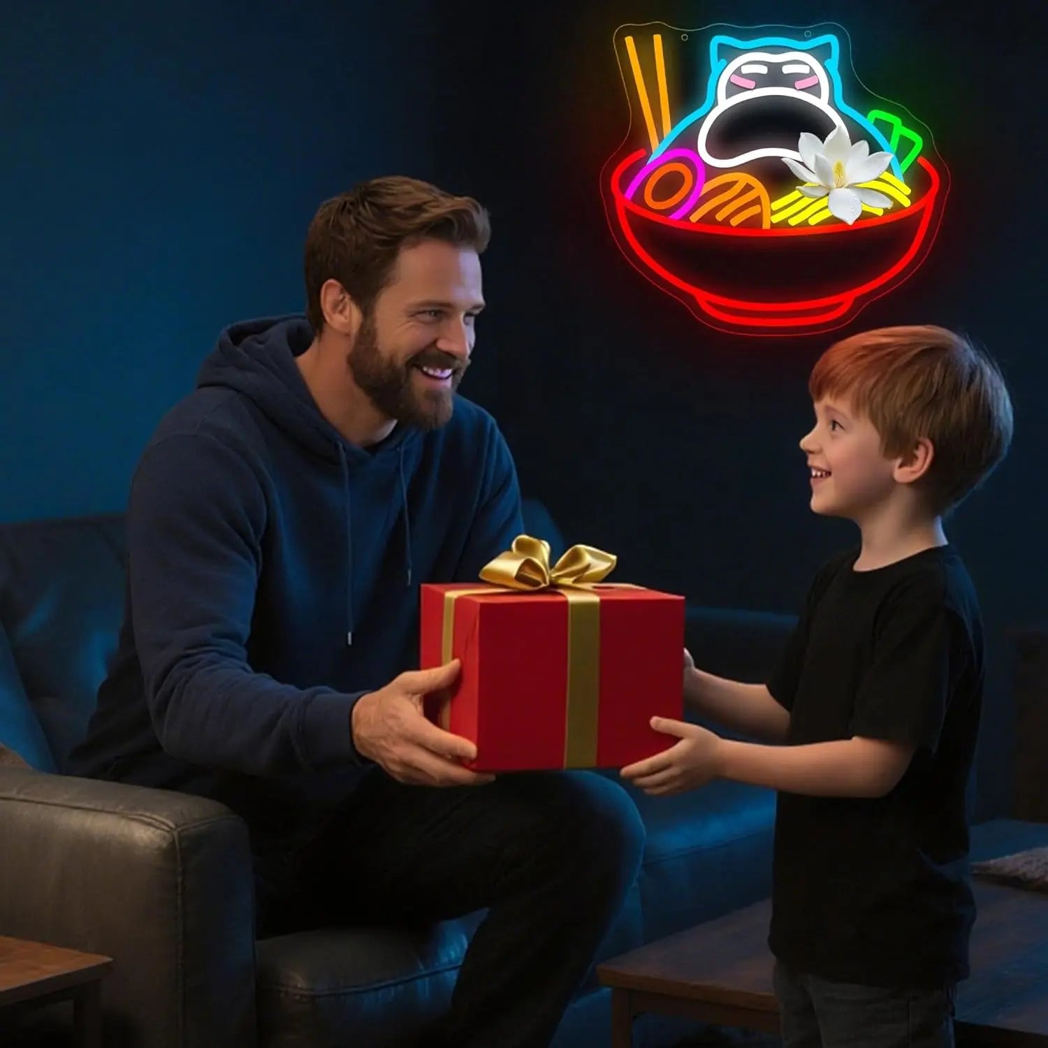 Snorlax Ramen Neon Sign