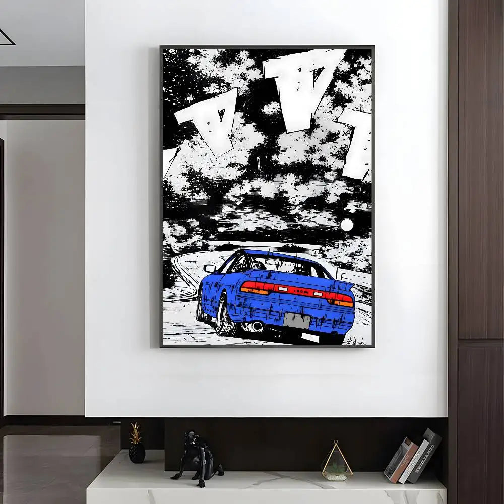 Initial D Wall Poster