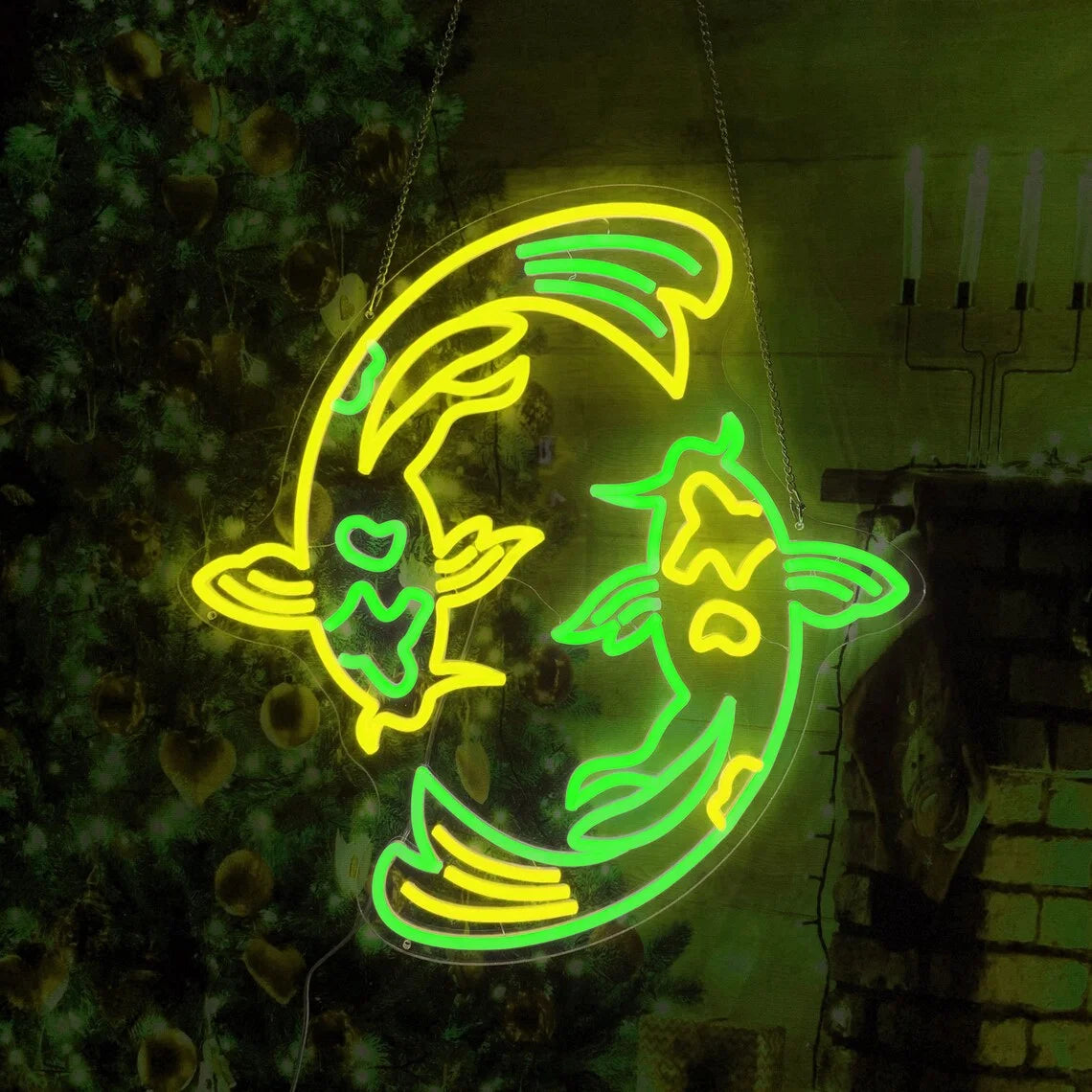 Koi Fish Neon Sign