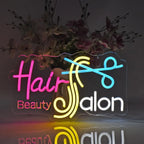 Hair Salon Neon Sign