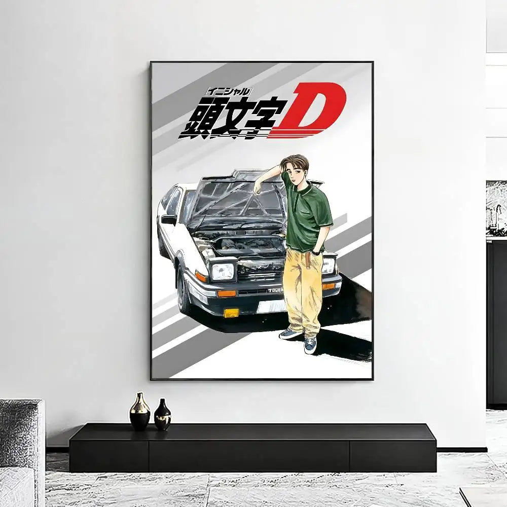 Initial D Wall Poster