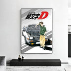 Initial D Wall Poster