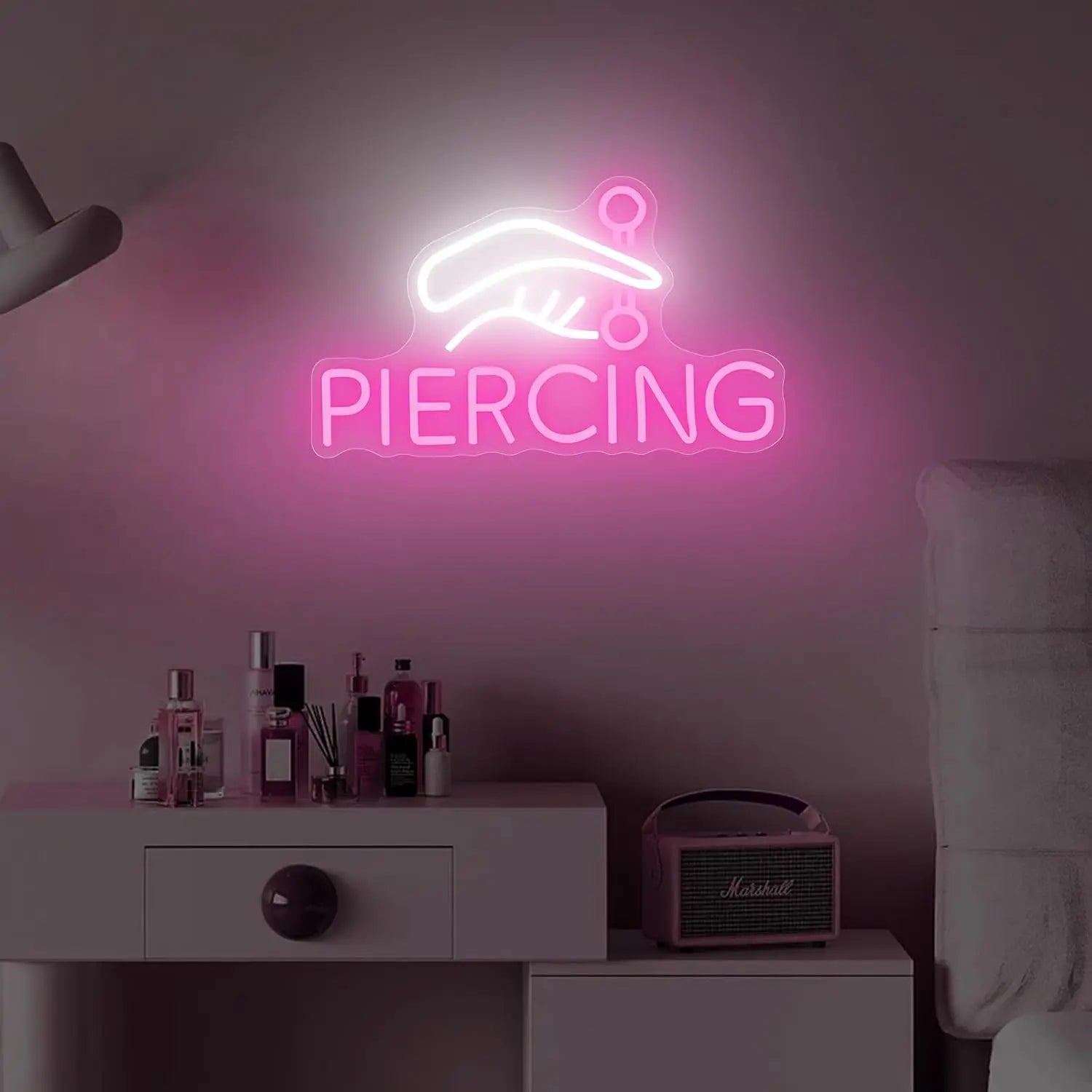 Piercing Neon Sign