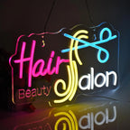 Hair Salon Neon Sign