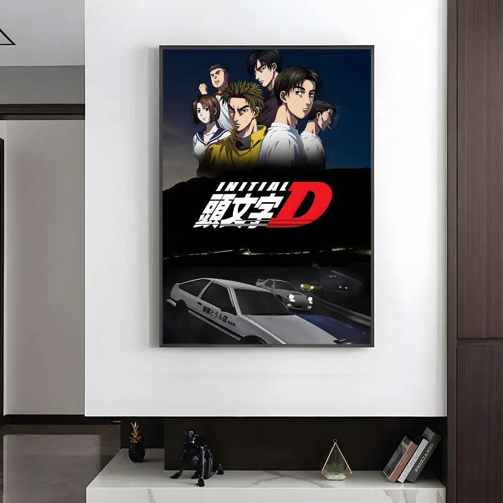 Initial D Wall Poster