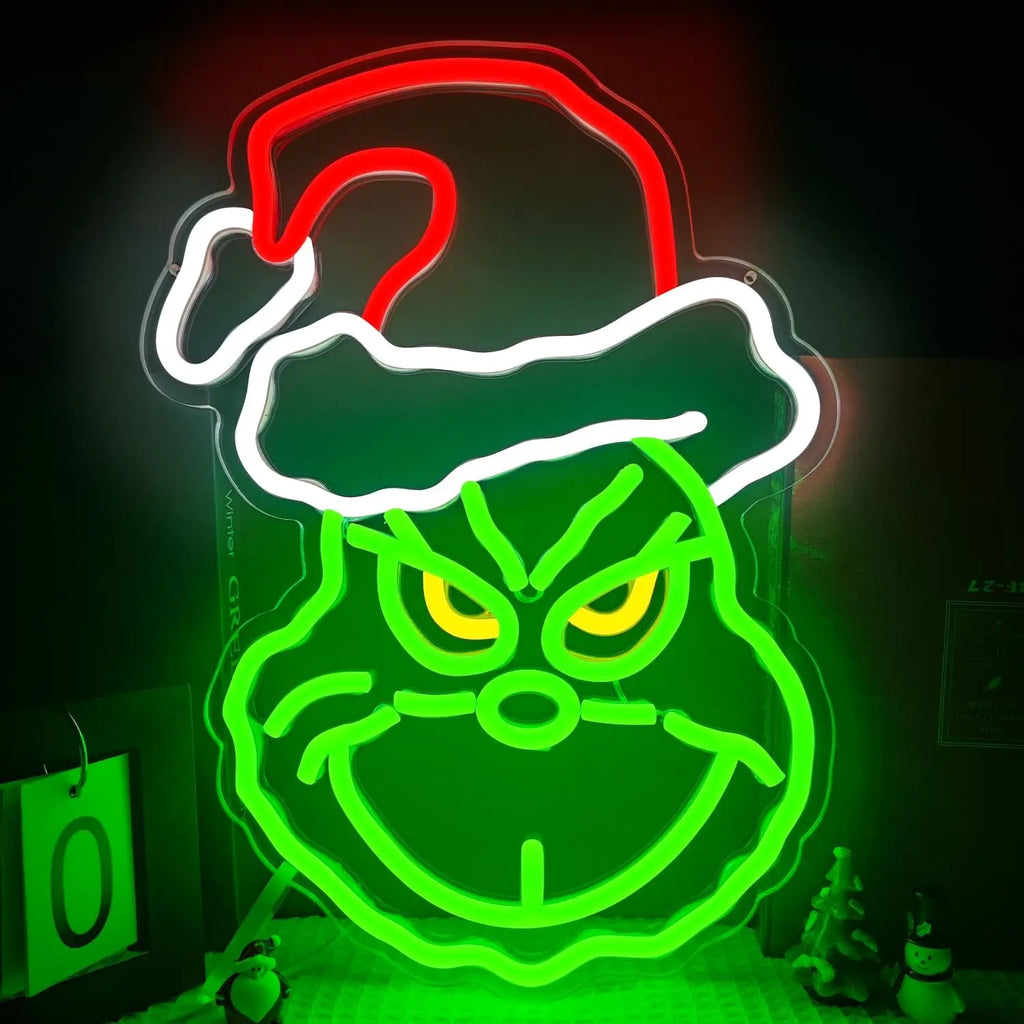 The Grinch Neon Sign