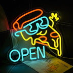 Pizza Open Neon Sign