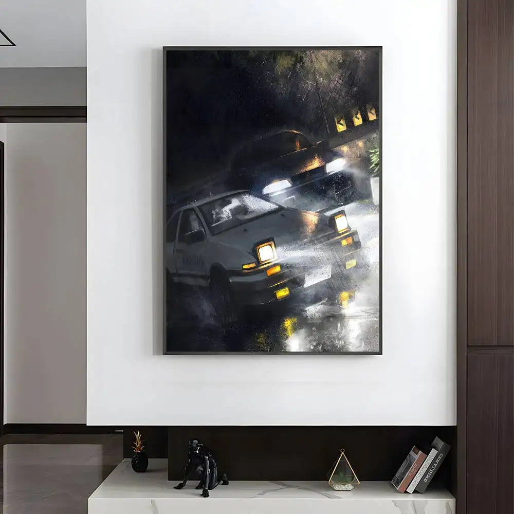 Initial D Wall Poster