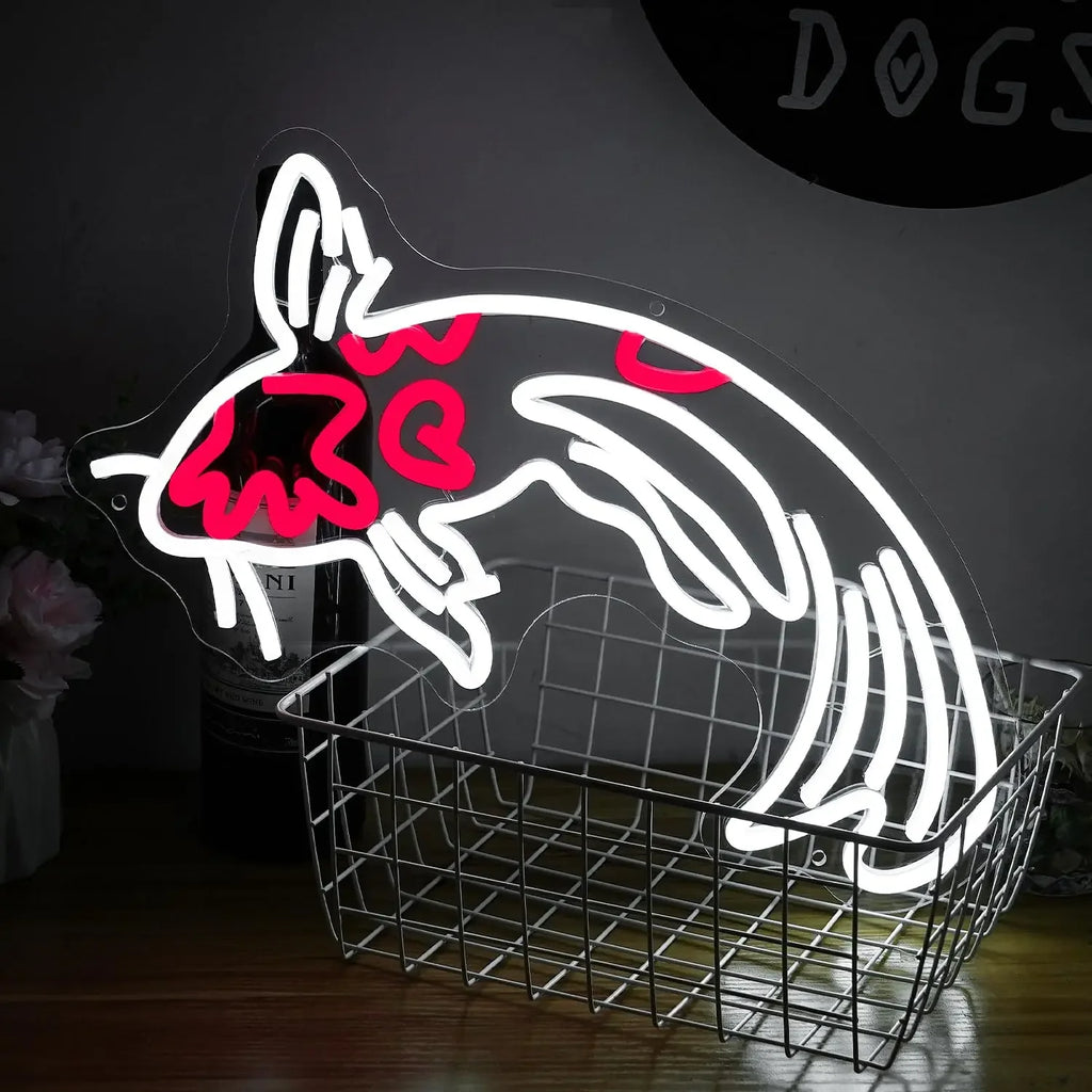 Neon Sign Koi