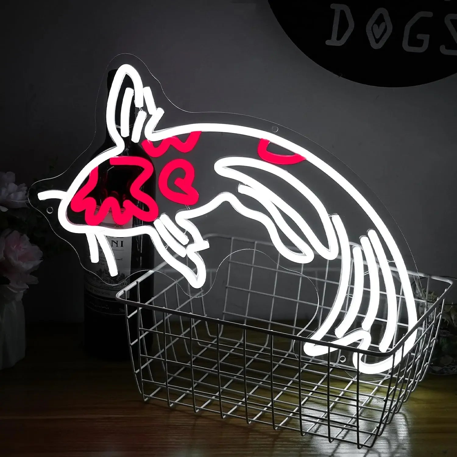 Neon Sign Koi