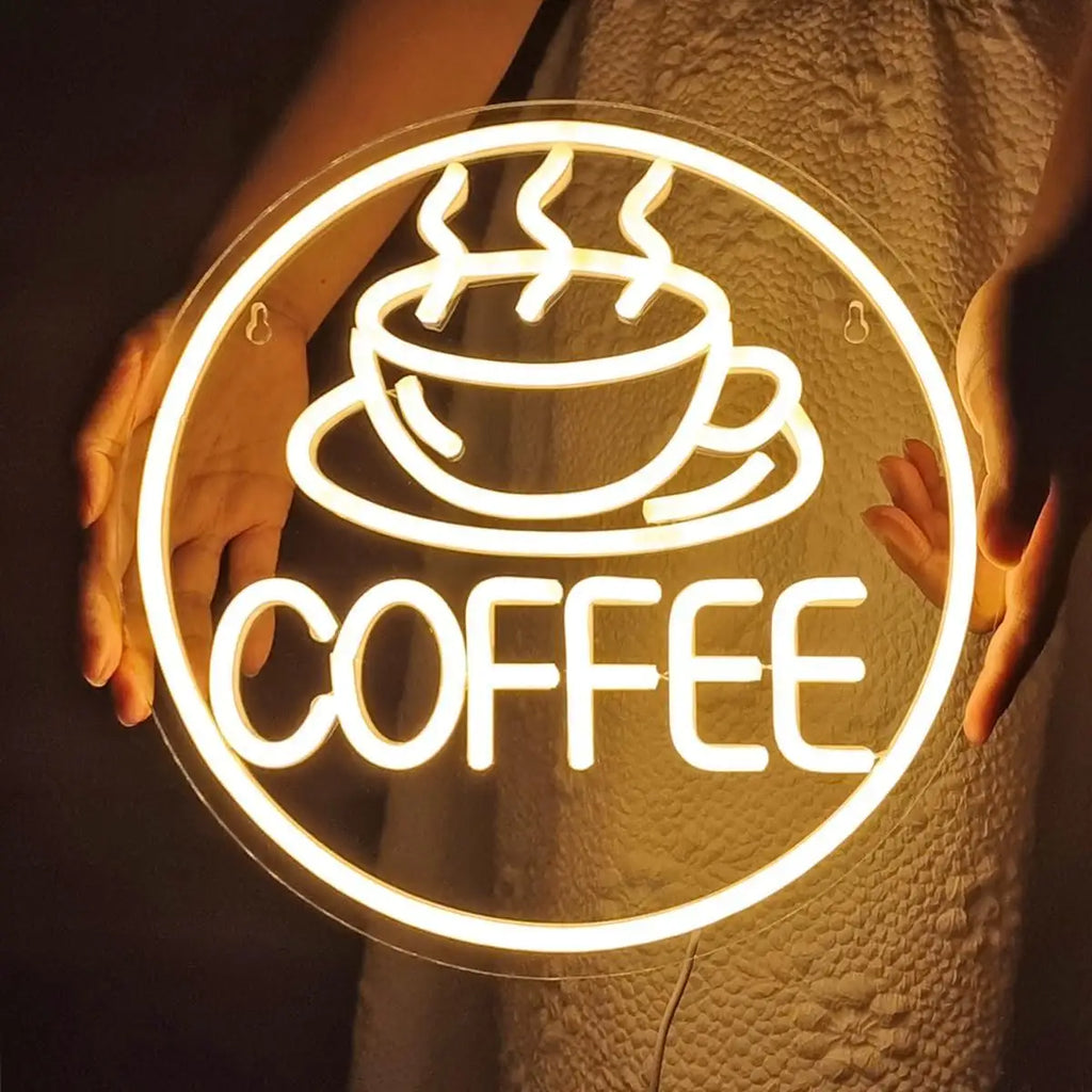 Home Coffee Neon Sign