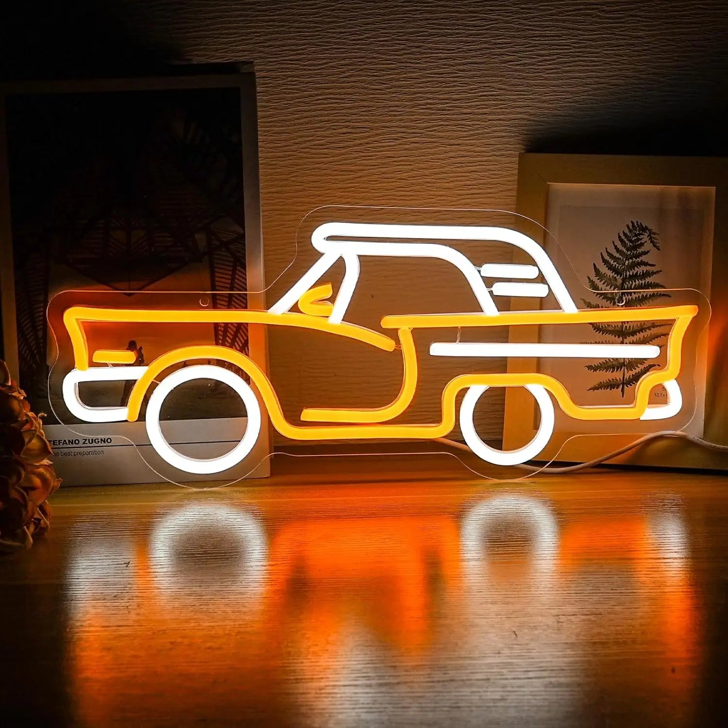 Sports Car Racing Neon Signs