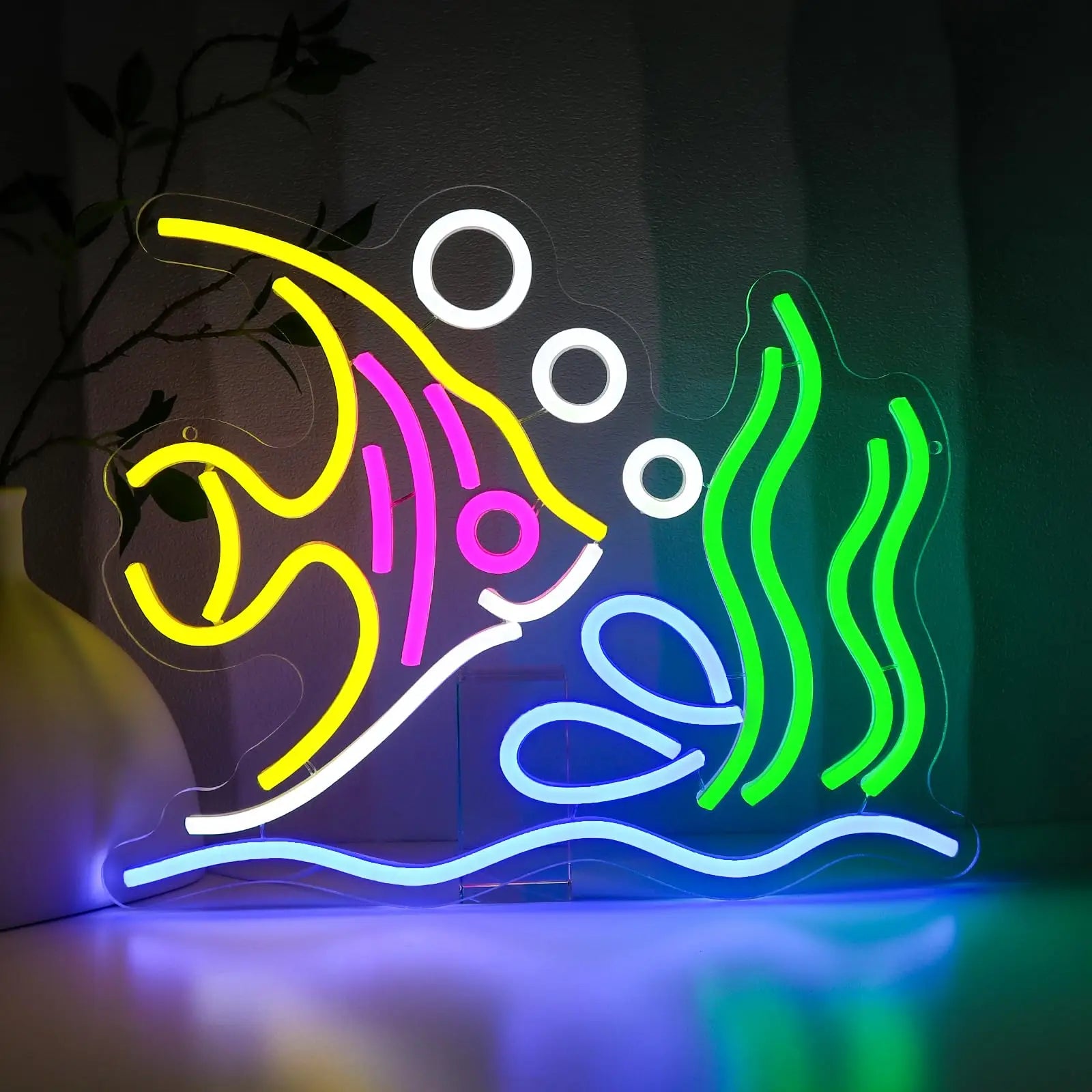 Tropical Fish Neon Sign