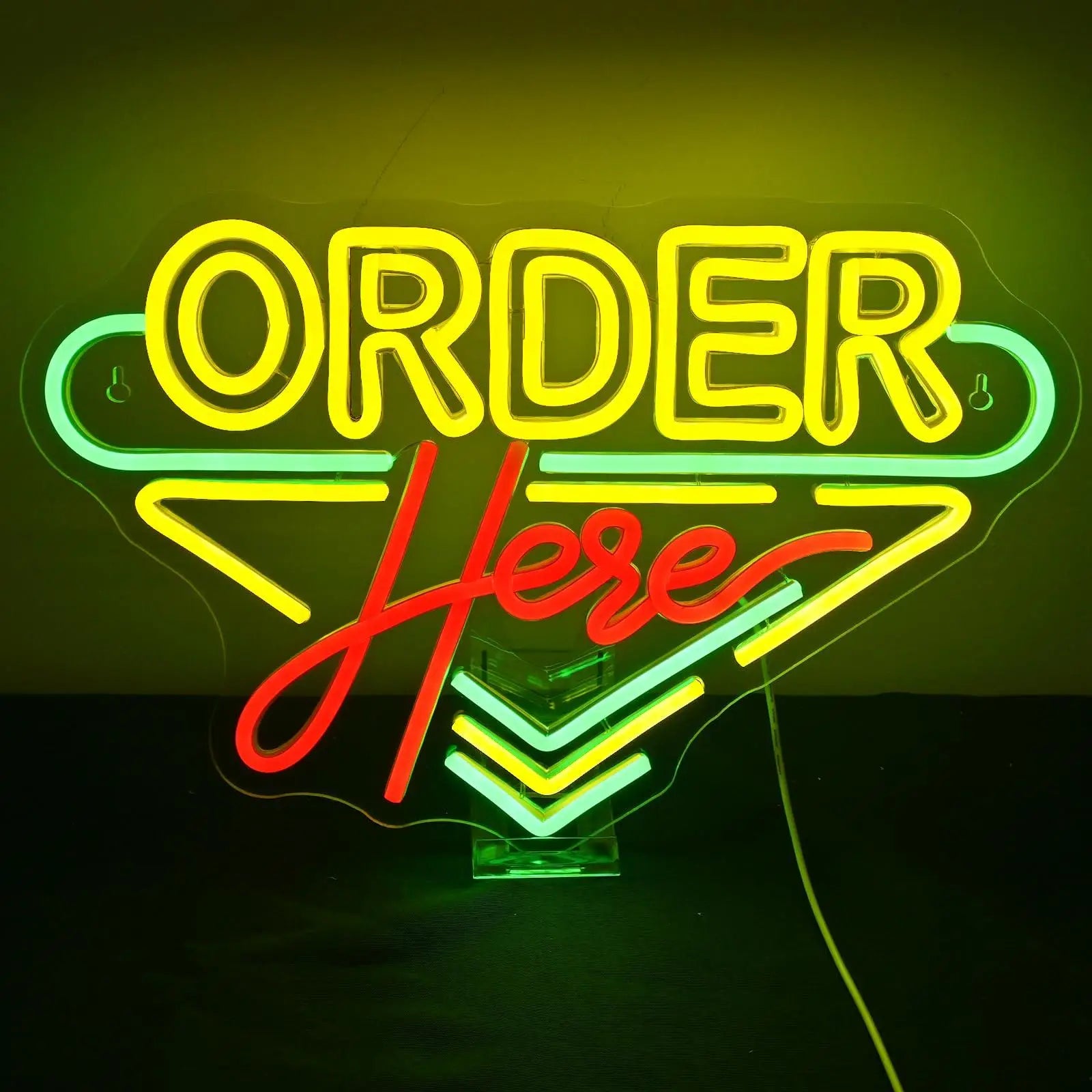 Order Here Neon Sign