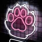 Paw Print Neon Sign