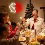 Red & White Koi Fish Neon Sign