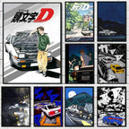 Initial D Wall Poster