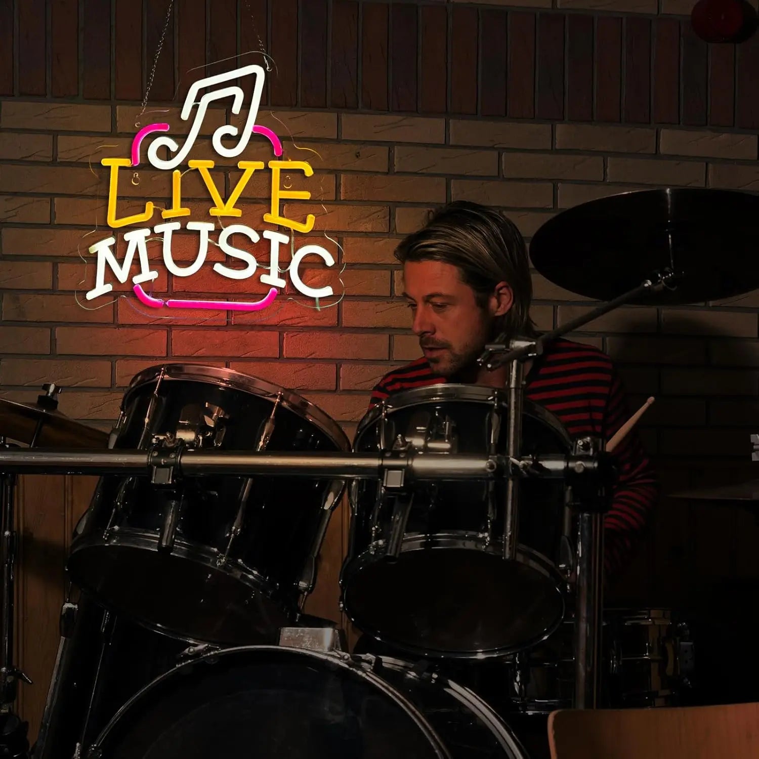 Live Music Neon Sign