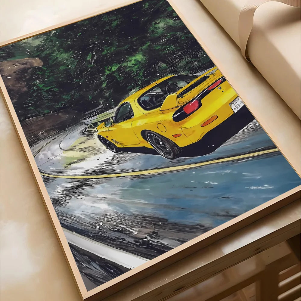 Initial D Wall Posters