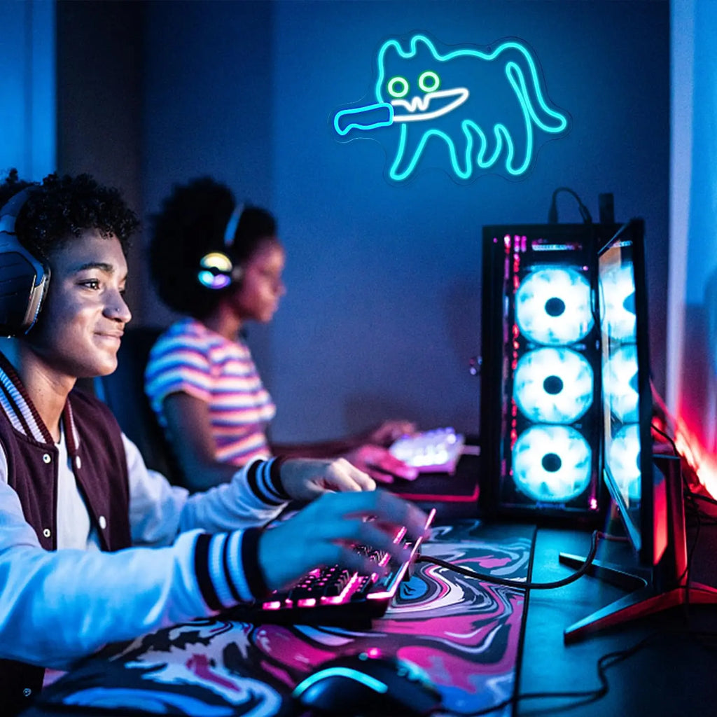 Cat Neon Sign