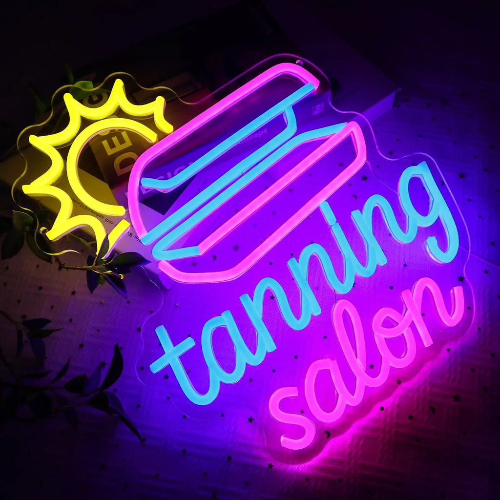 Tanning Salon Neon Sign