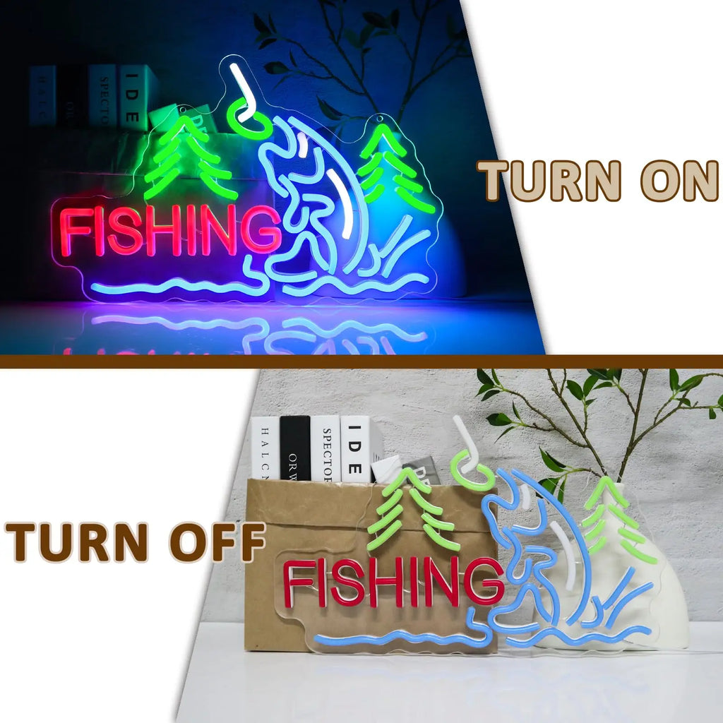 Fishing Neon Sign