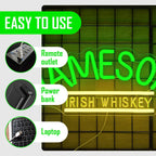 Jameson Irish Whiskey Neon Sign