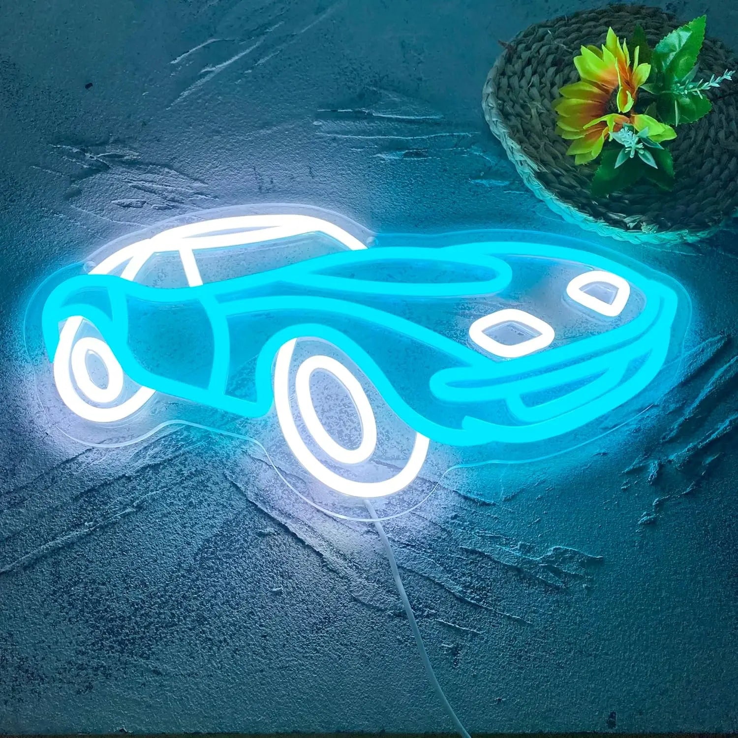 Sports Car Racing Neon Signs