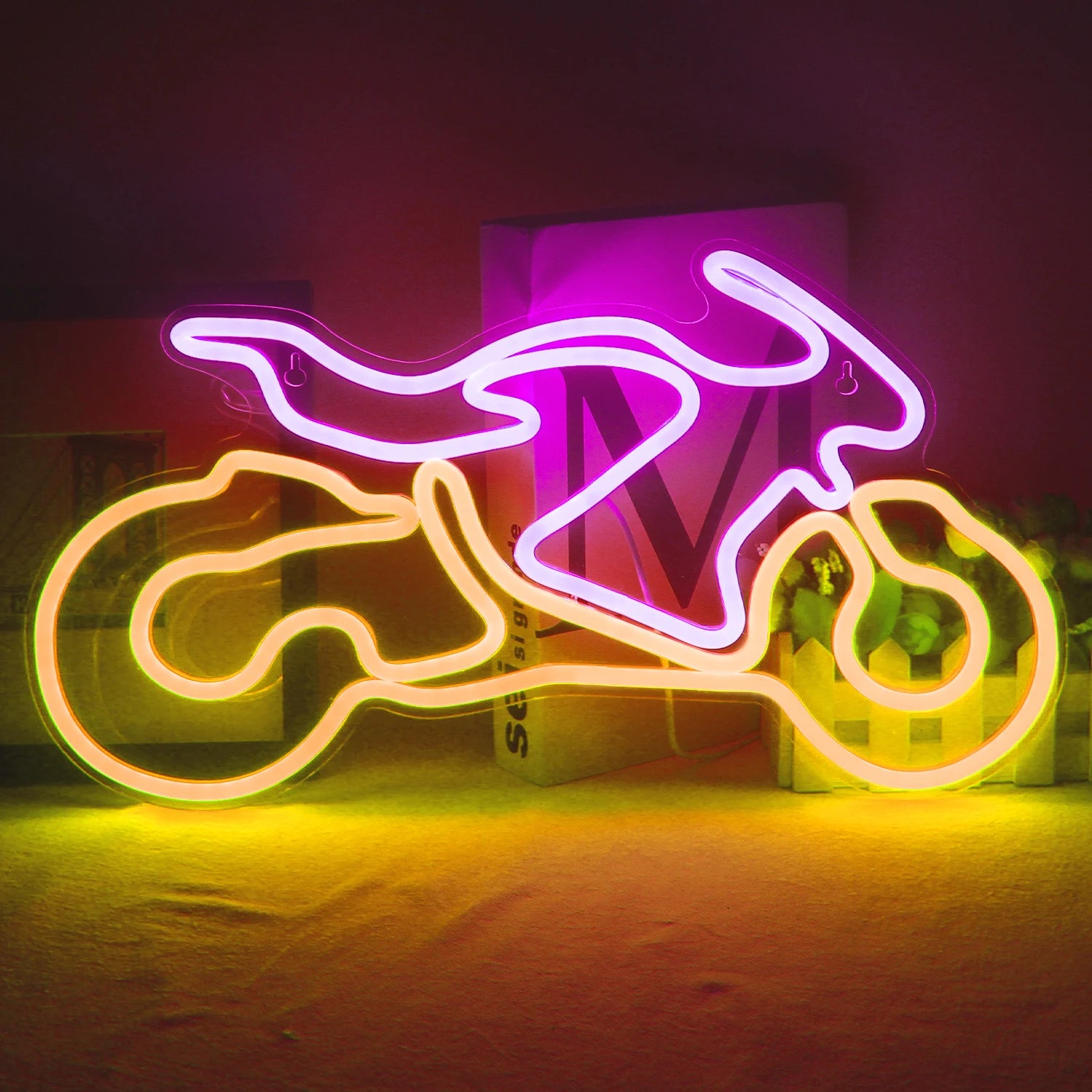 Motorcycle Neon Sign