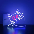 Wacky Cat Neon Sign