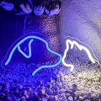 Dog Cat Neon Sign