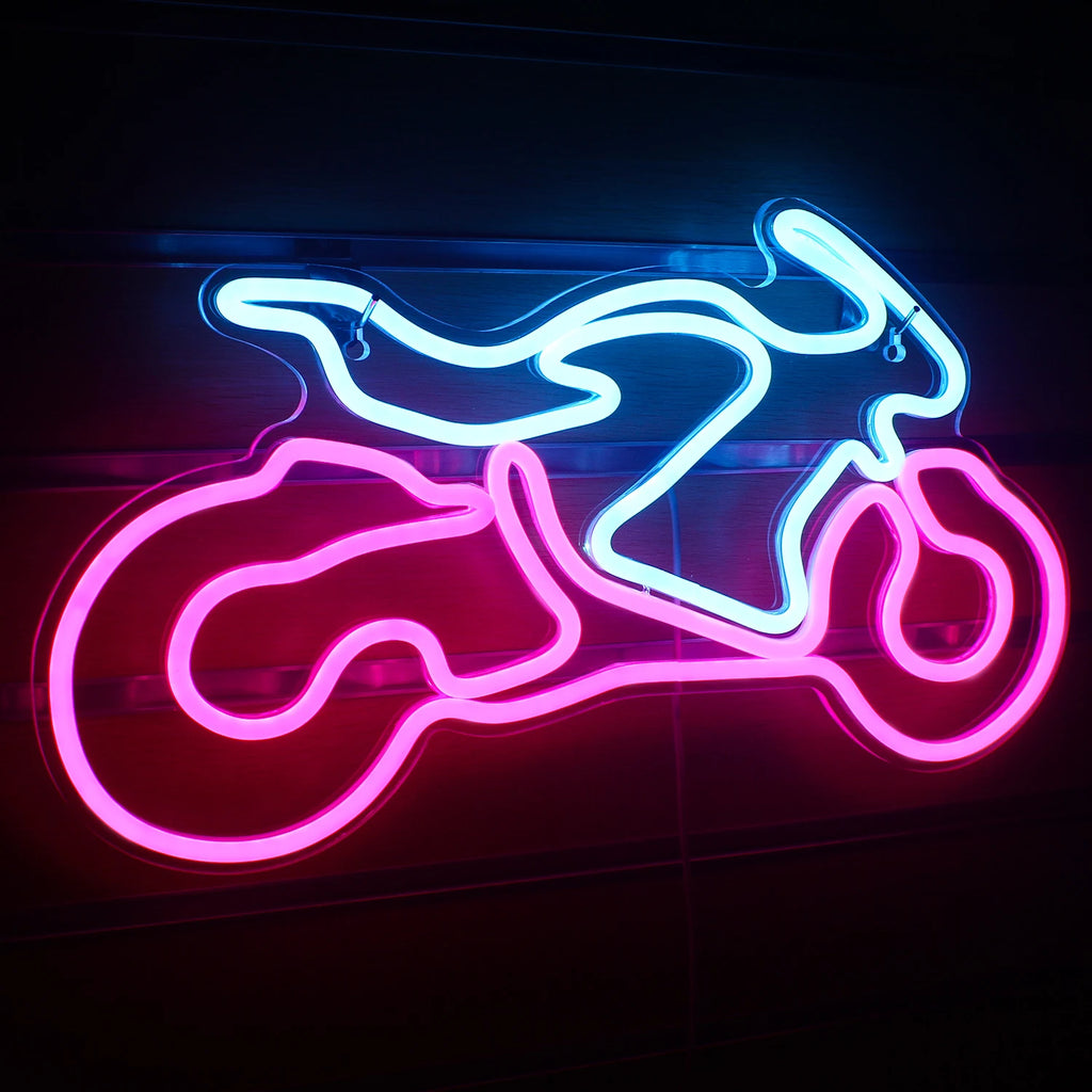 Motorcycle Neon Sign