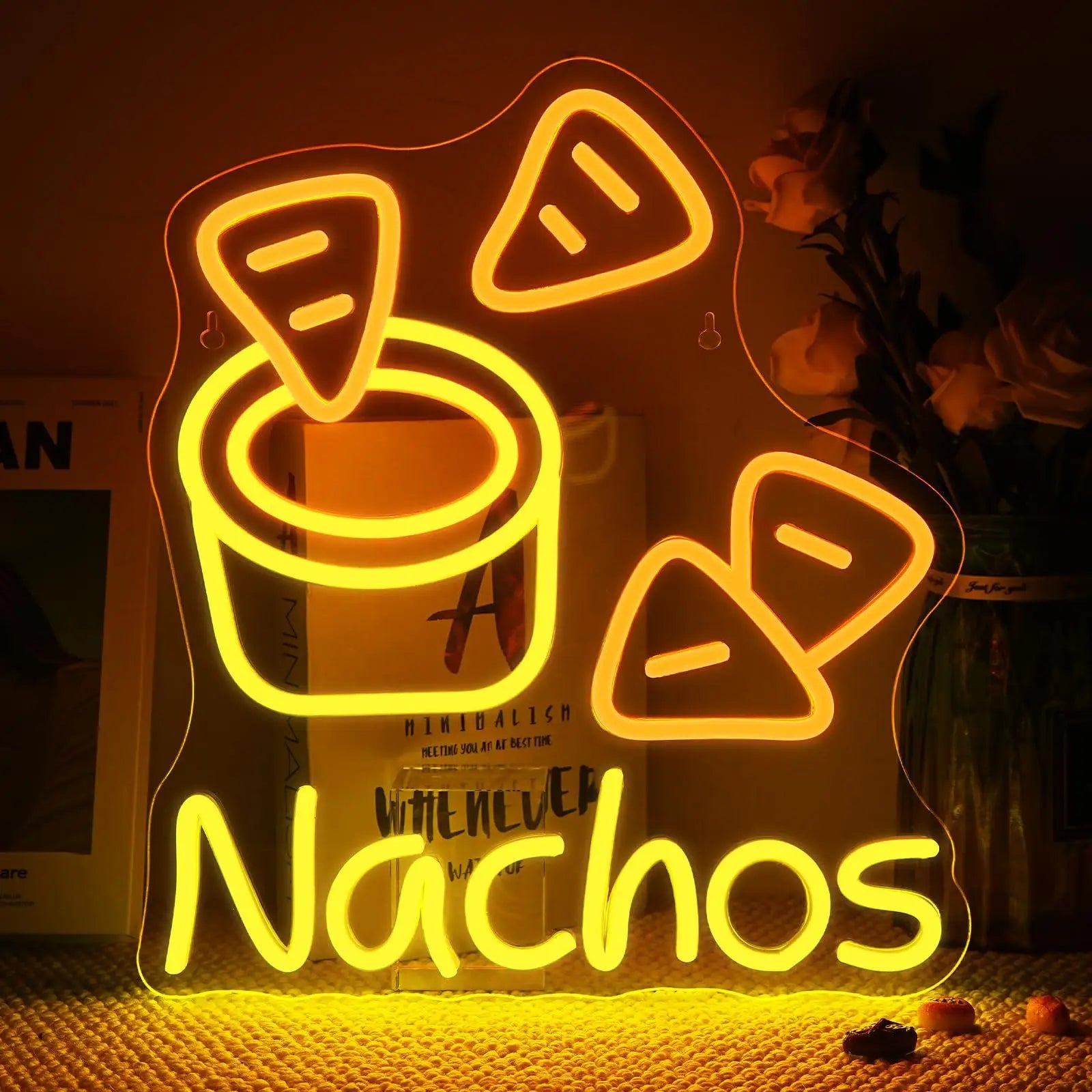Nachos Neon Sign