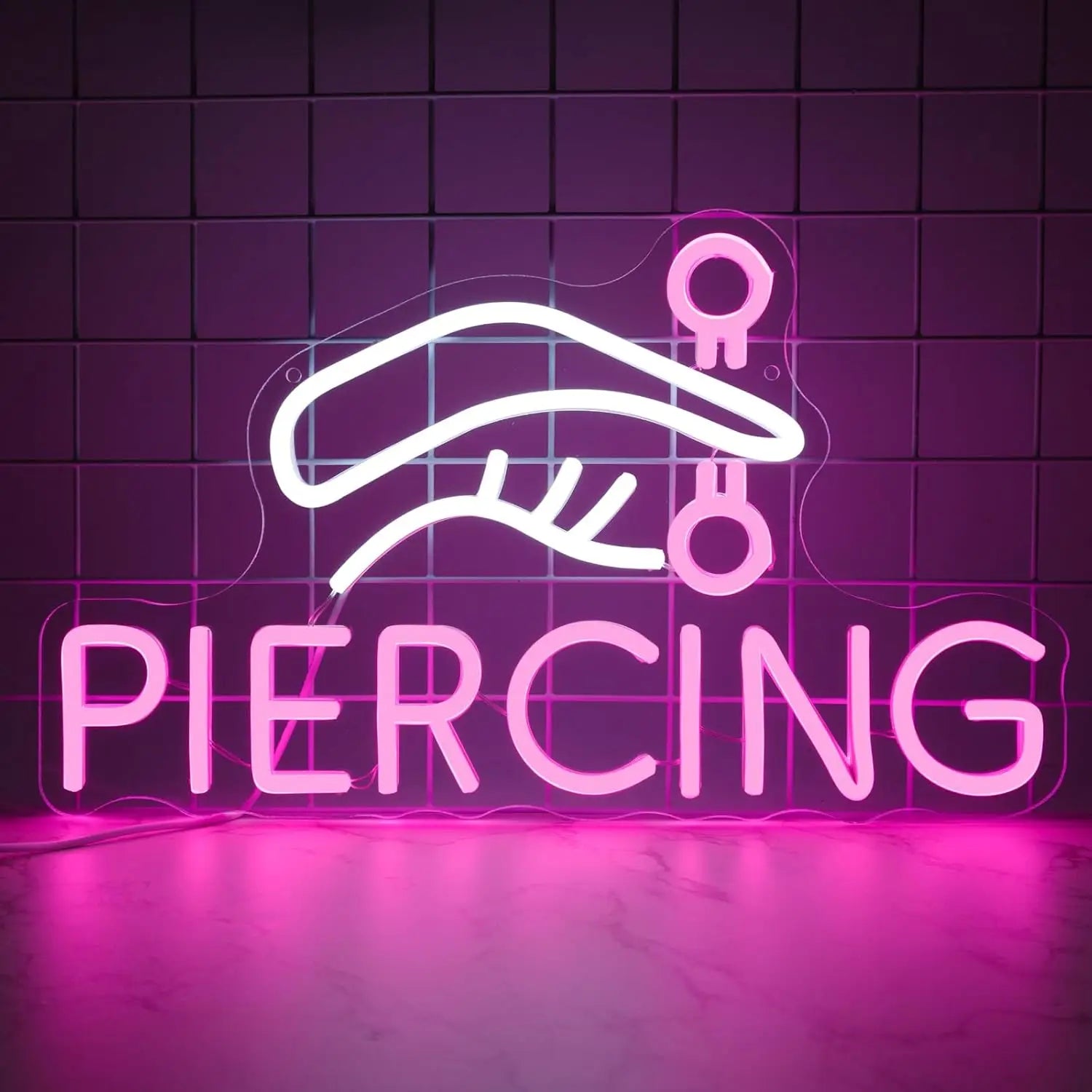 Piercing Neon Sign
