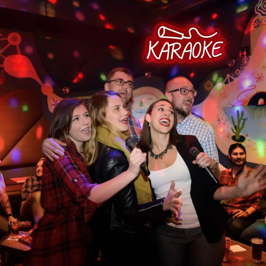 Karaoke Neon Sign