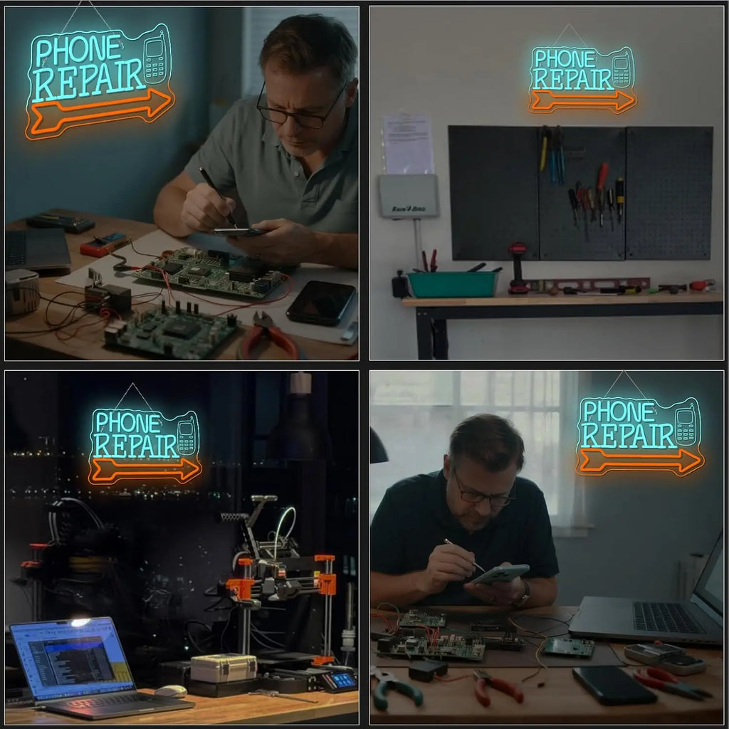 Phone Repair Neon Sign